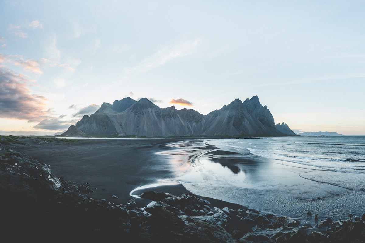 Vestrahorn, Island — Thor Thorvaldssons Herkunft